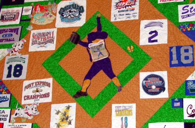 running shirt quilt